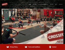 Tablet Screenshot of crossfitnewry.com